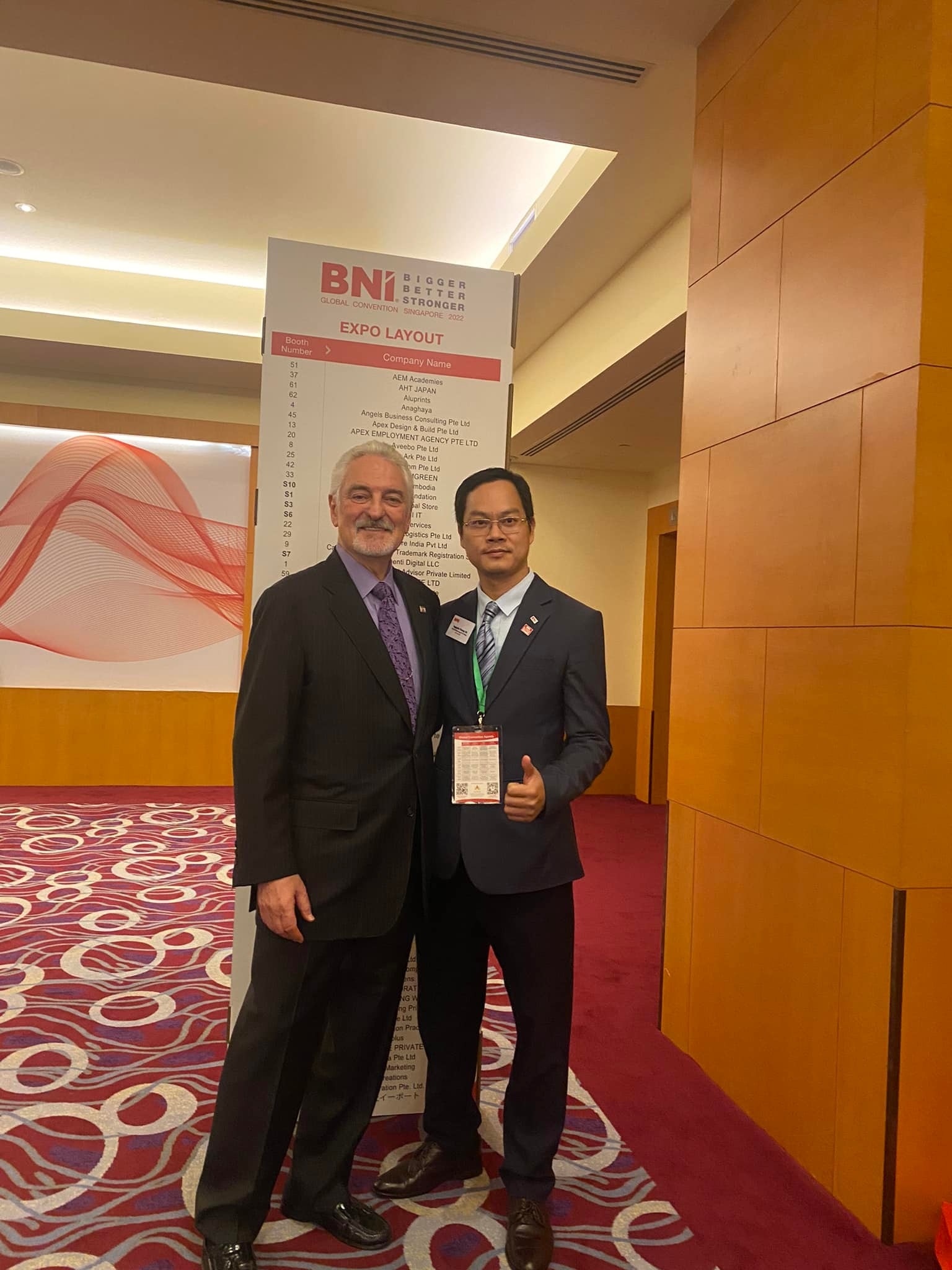 BNI Global Convetion Singapore 2021 with Ivan Misner