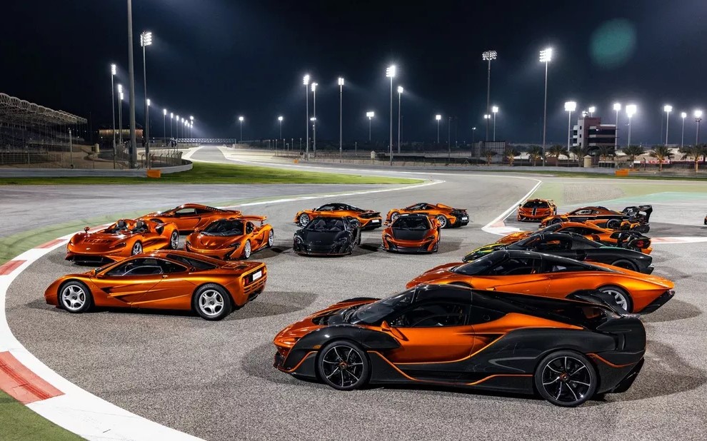 Bộ sưu tập 20 siêu xe McLaren